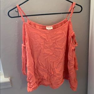 Mossimo lightweight cold shoulder top